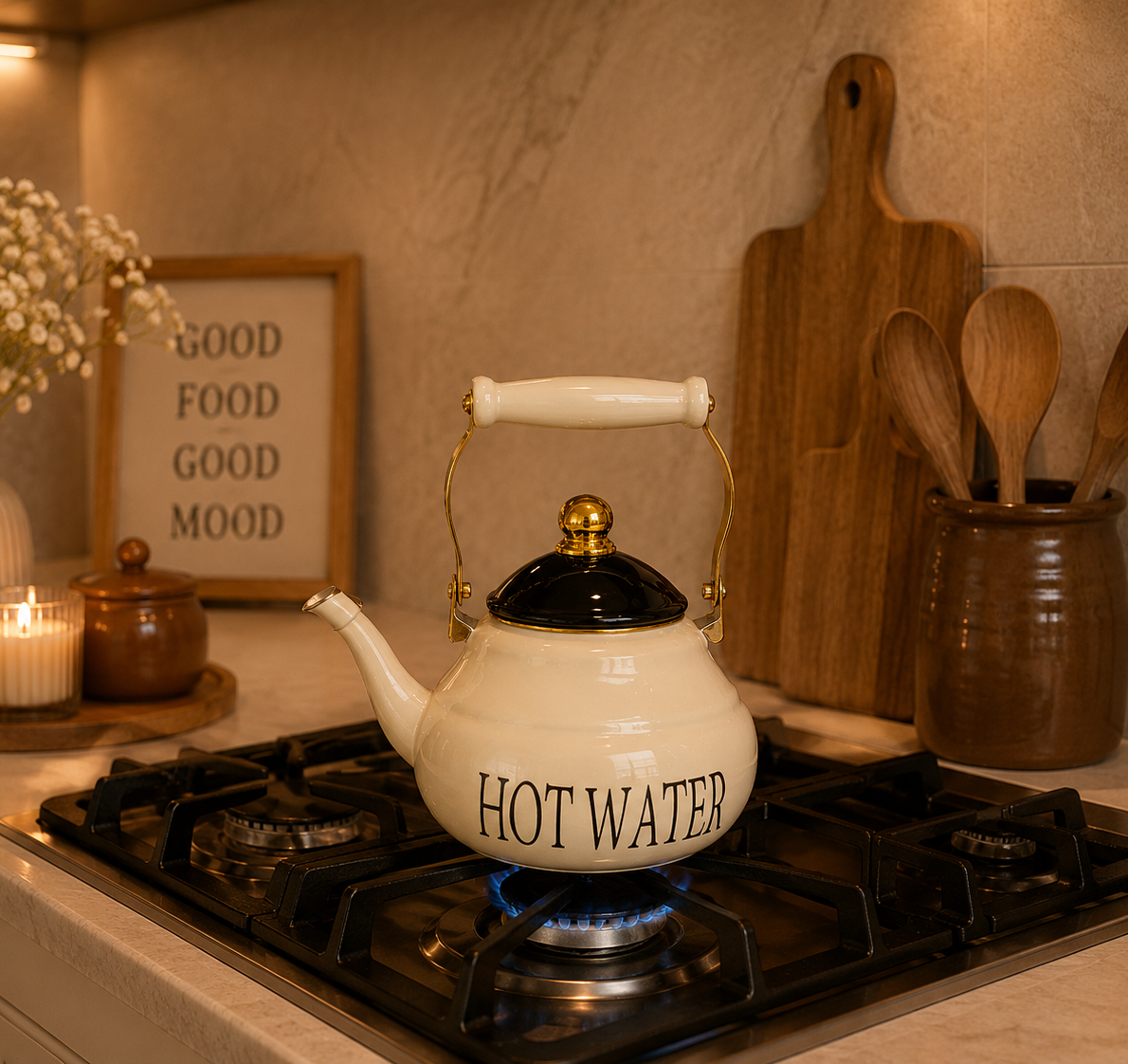 کتری لعابی Anamel Kettle وارداتی
